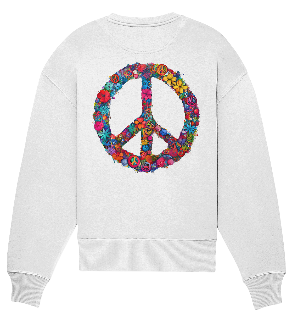 Peace - Organic Oversize Sweatshirt