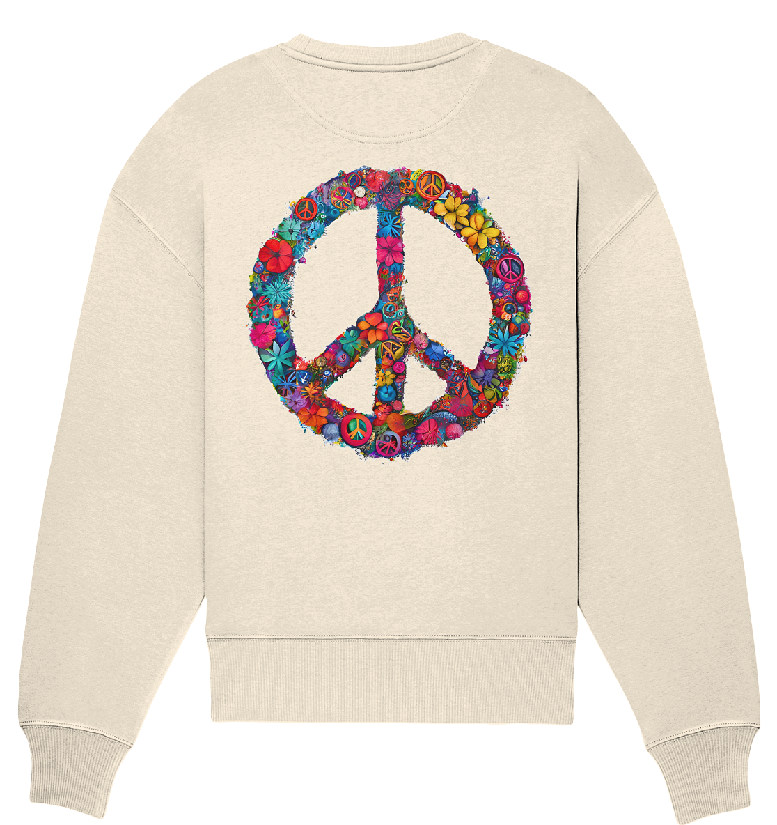 Peace - Organic Oversize Sweatshirt