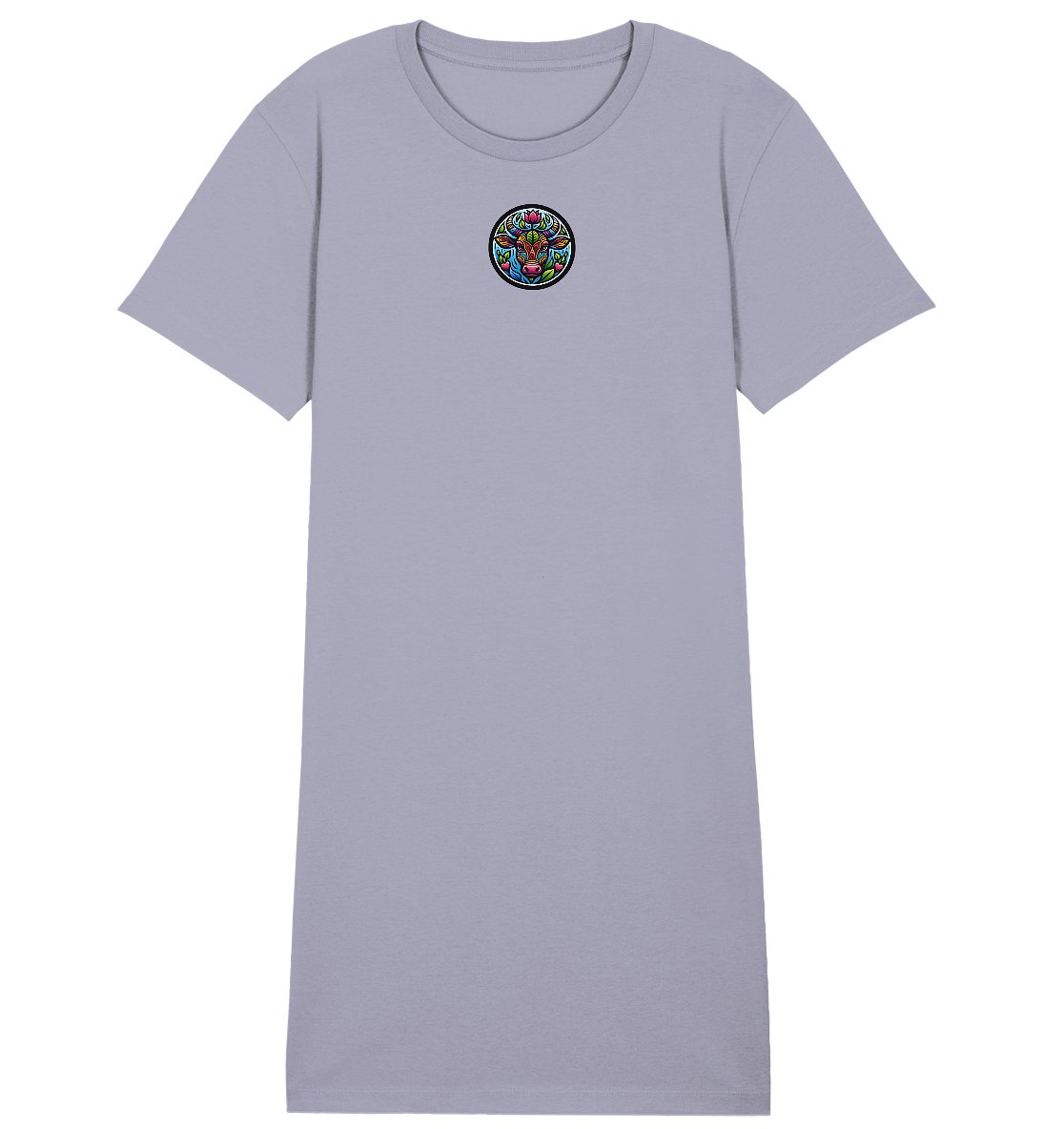 BeSustain Logo Print - Ladies Organic Shirt Dress - BeSustain Clothing