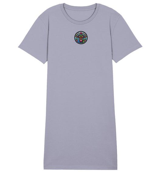 BeSustain Logo Print - Ladies Organic Shirt Dress - BeSustain Clothing