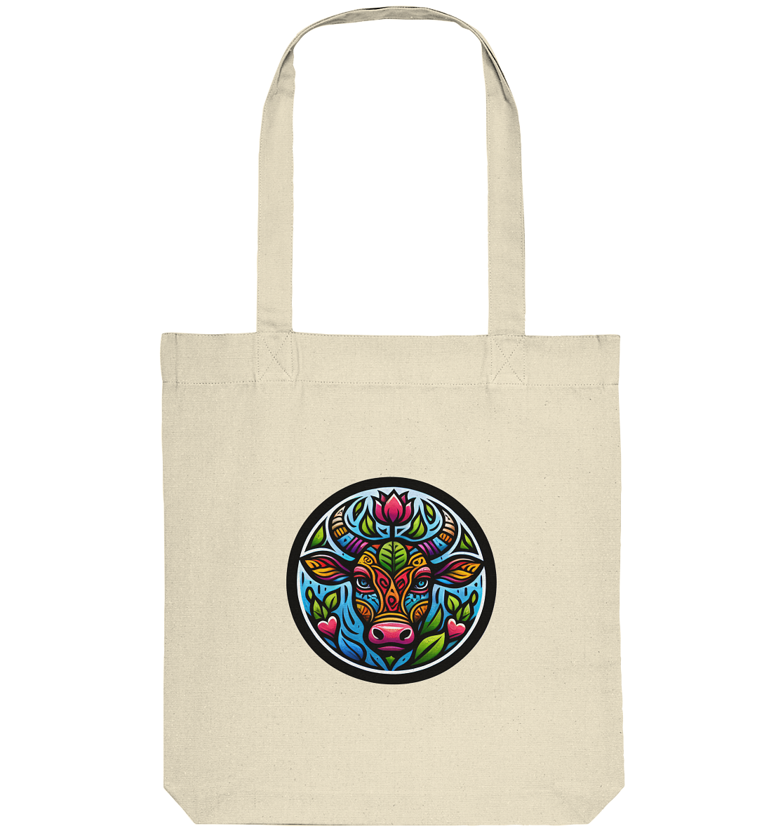 Logo Print  - Organic Tote-Bag