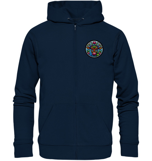Logo Print  - Organic Zipper