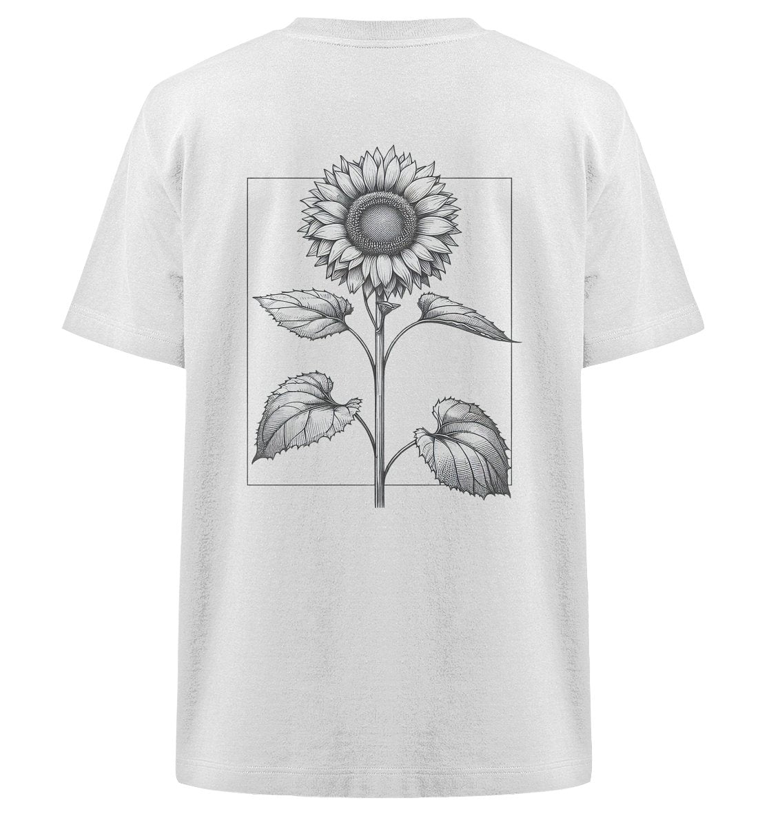 Sunflower - Heavy Oversized Organic Shirt - BeSustain Clothing