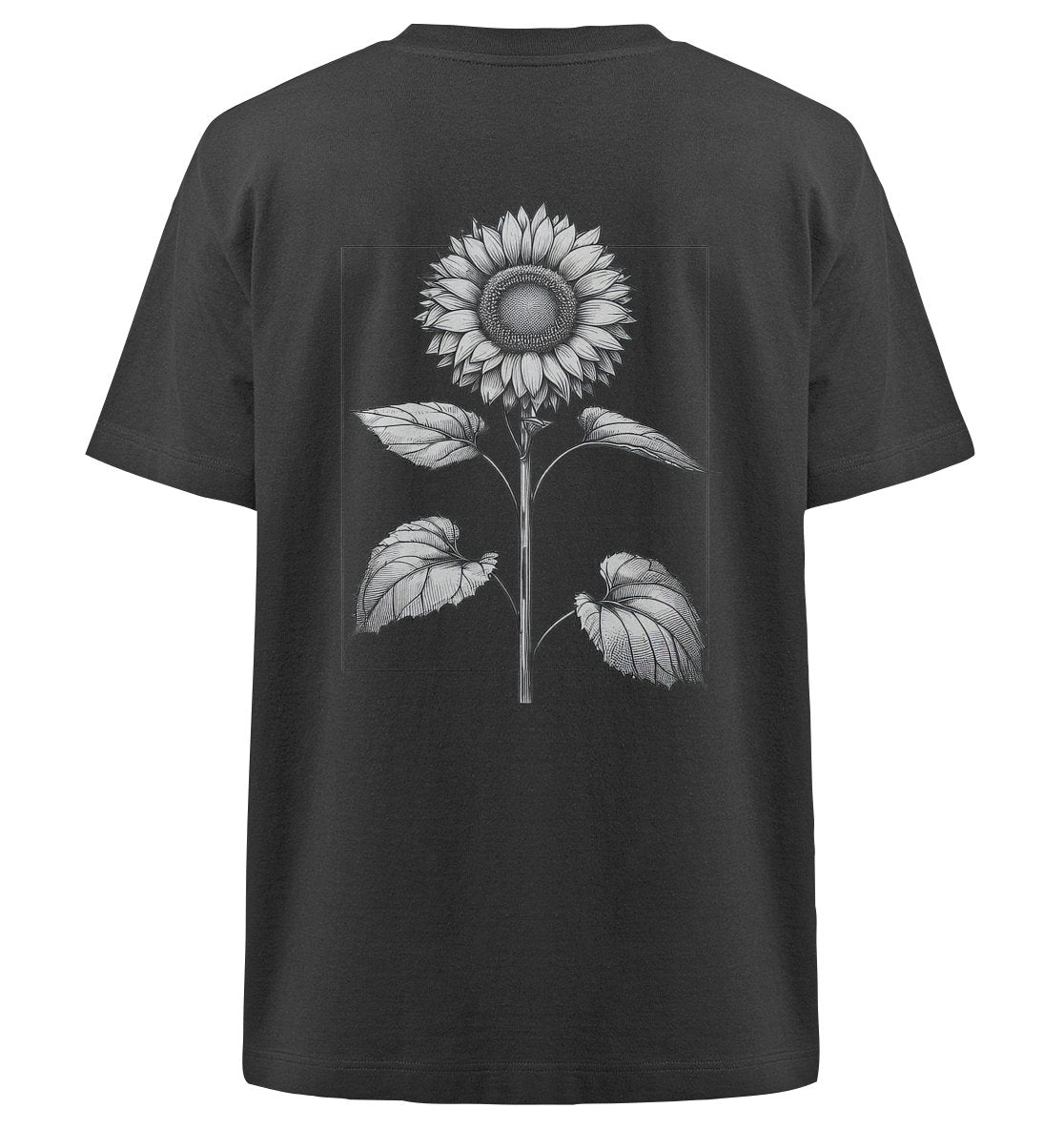 Sunflower - Heavy Oversized Organic Shirt - BeSustain Clothing